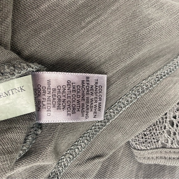 NWT Banana Republic Green Brown Tank Top Size Petite Medium - Picture 5 of 7